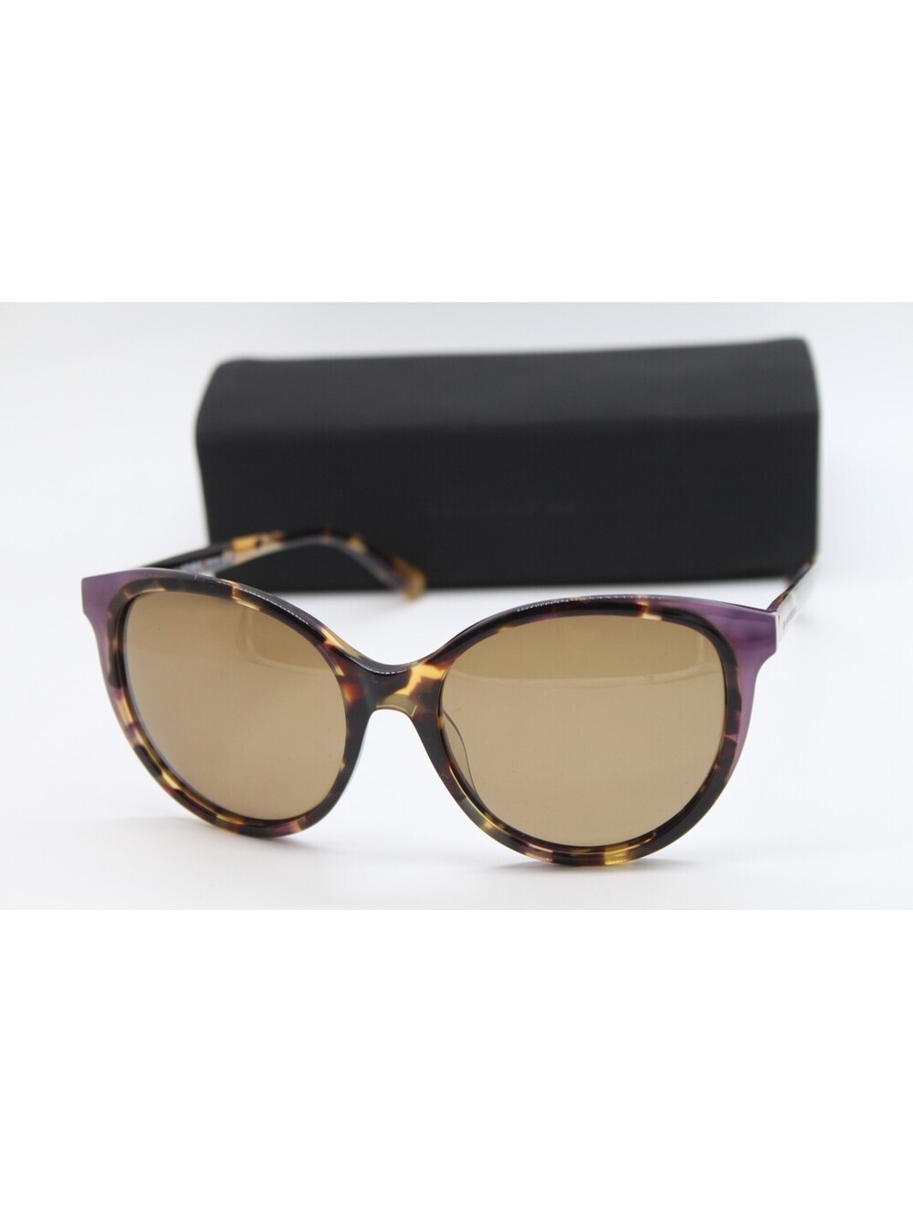 NEW BANANA REPUBLIC DEENA/S F7X TORT PURPLE POLARIZED AUTHENTIC SUNGLASSES 56-18
